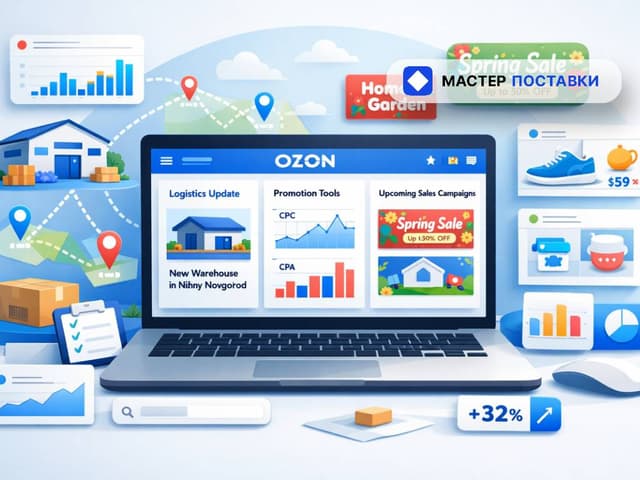 Дайджест Ozon: что изменилось для селлеров (16–20 марта)